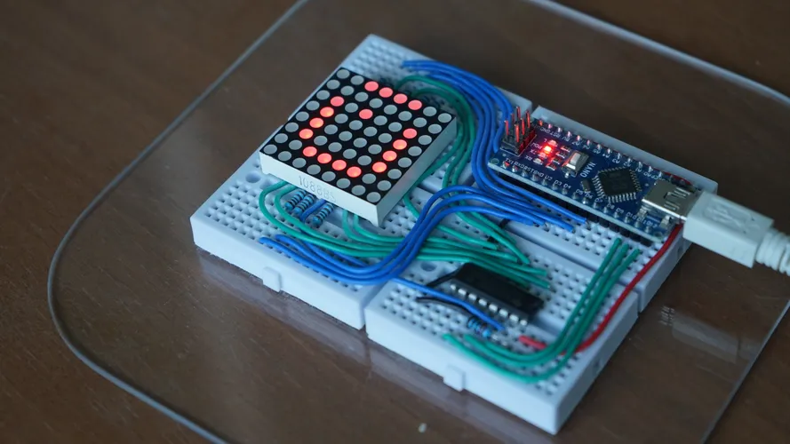 Arduino led matrix second version